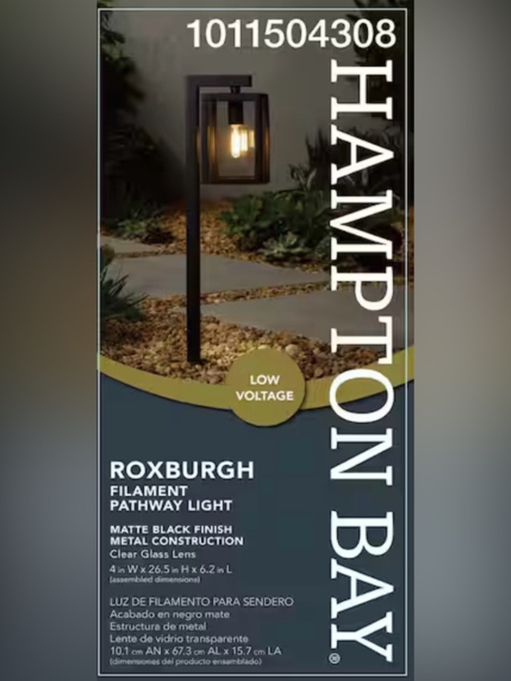 NWT NWT Roxburgh Low Voltage Matte Black Hardwired Weather Resistant Light LED
